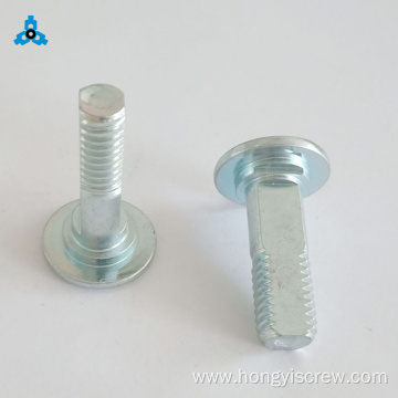 Half Thread Carriage Bolt With Shoulder Stainless Steel